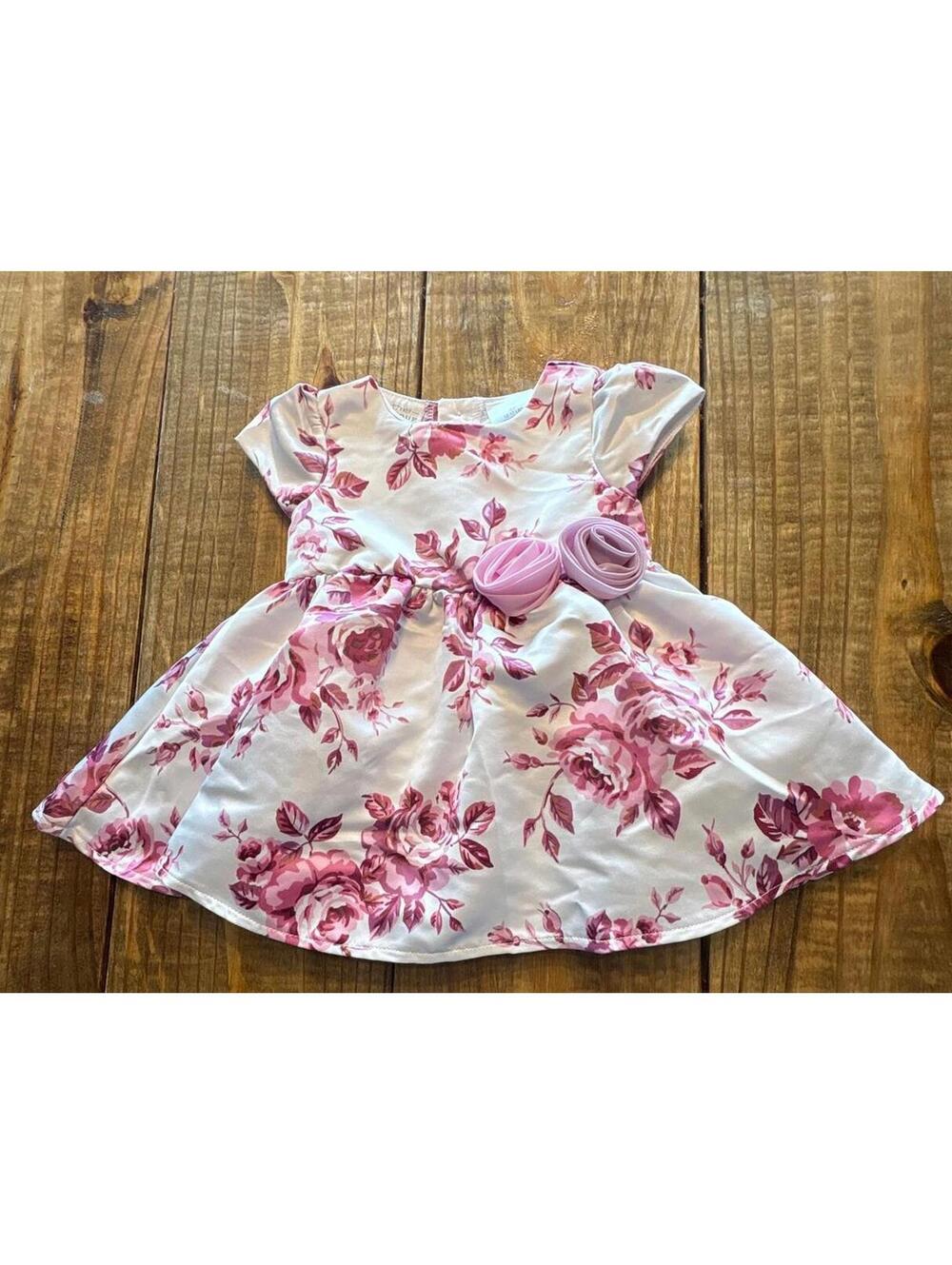 Koala Baby Boutique Floral Dress for Baby Girl 6 Months Infant Rose
